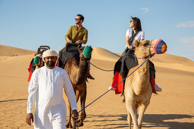 Dubai Evening Desert Safari: Sandboarding, BBQ, Camel Ride & more - Dinner under the stars: what 3-course BBQ really means