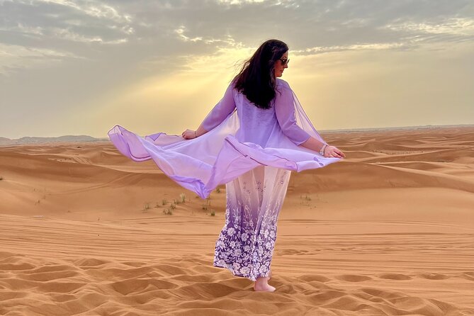 Dubai Evening Desert Safari With BBQ & Camel Ride - Sunset photos: how to get the best light without stress