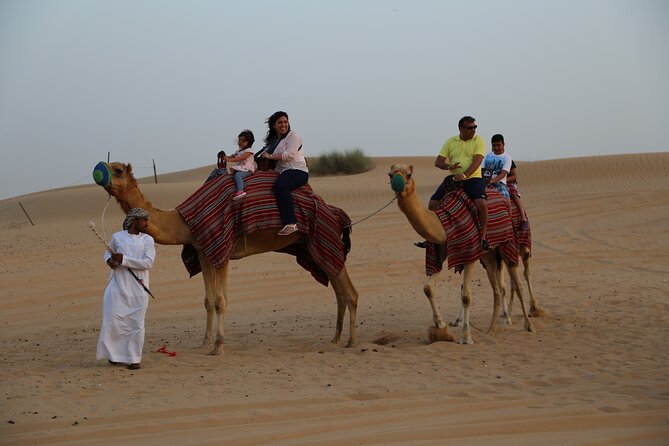 Dubai Evening Desert Safari with Thrilling Dune Buggy Adventure - Dune bashing plus sandboarding: thrill on rails, then thrill with your own feet
