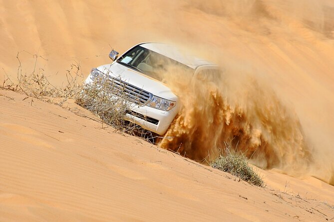 Dubai Evening Desert Safari With Transfers Dune Bashing & Dinner - Key highlights worth knowing