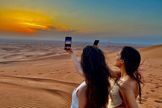 Dubai Evening Desert Safari With Transfers Dune Bashing & Dinner - Sandboarding, water, and the adventure zone choices you might skip