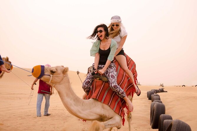 Dubai Evening4x4 Only Dune Drive Desert Safari Camel Ride - Camel ride and the falcon photo stop you will remember