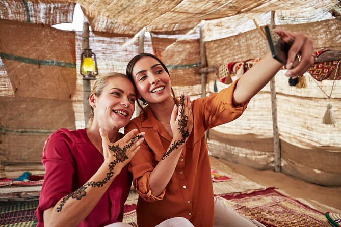Dubai Exclusive Desert Safari - Dinner under the stars: BBQ buffet, soft drinks, and desserts