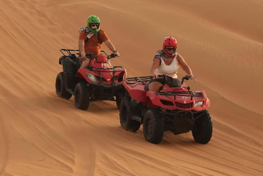 Dubai: Experience 60 Minutes Quad bike & BBQ Dinner - Key highlights you will actually care about