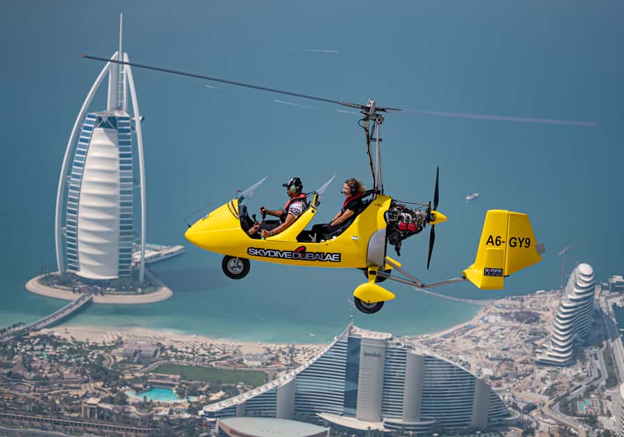 Dubai: Gyrocopter Introductory Flight - Key things to know before your Dubai gyrocopter flight