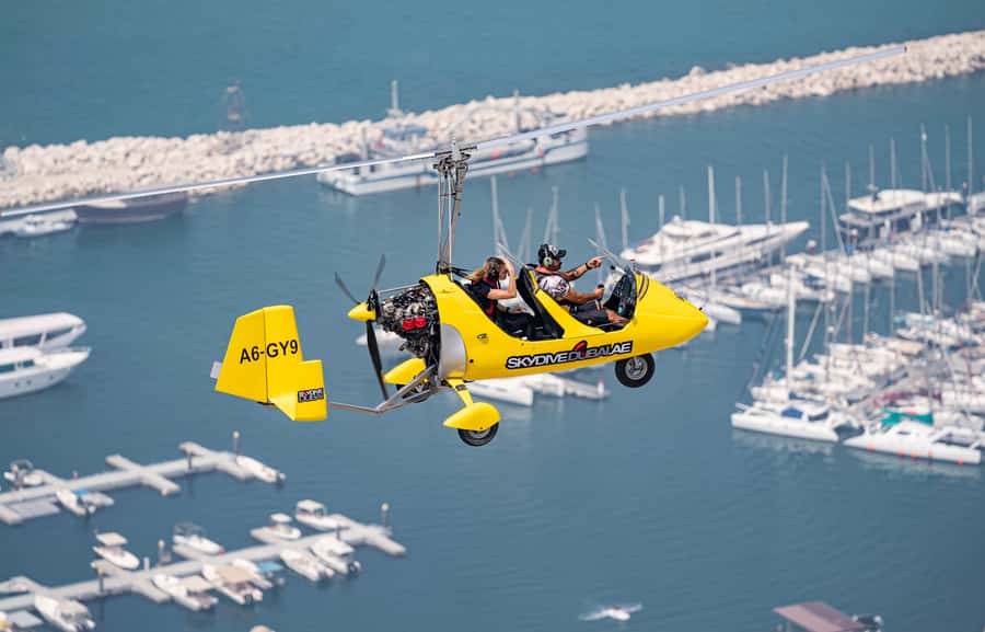 Dubai: Gyrocopter Introductory Flight - Why this 20-minute Palm gyrocopter flight feels so different