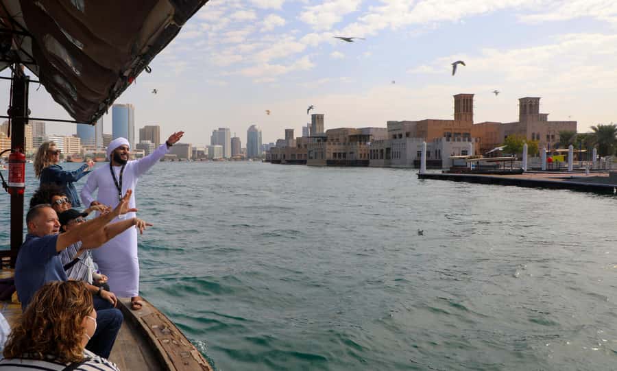 Dubai: Half-Day City Tour with Blue Mosque, Creek, and Souks - The guide is the product, and the reviews back it up