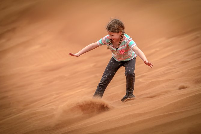 Dubai: Half-Day Desert Safari, Camels, Quad Bike & Refreshments - Sandboarding That Actually Feels Like Sandboarding