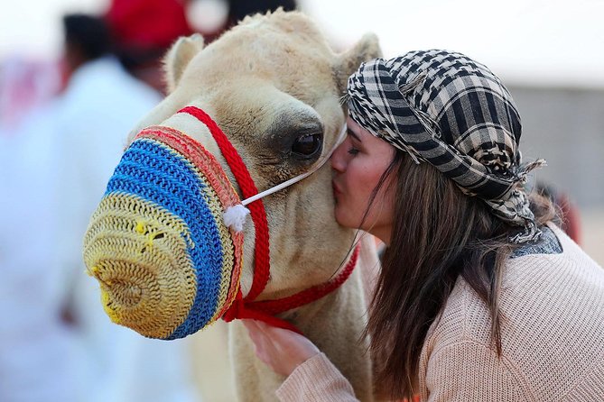 Dubai: Half-Day Desert Safari, Camels, Quad Bike & Refreshments - Camel Ride and the AC Refreshment Reset