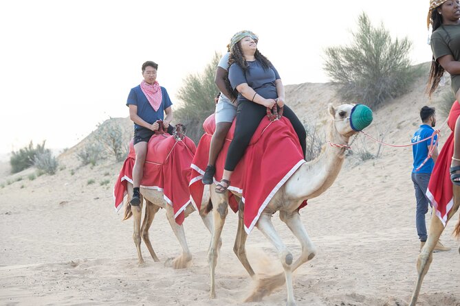 Dubai Half-day Red Dunes bashing with Sandboarding, Camel &Falcon - Why the 7:00am Desert Timing Works So Well