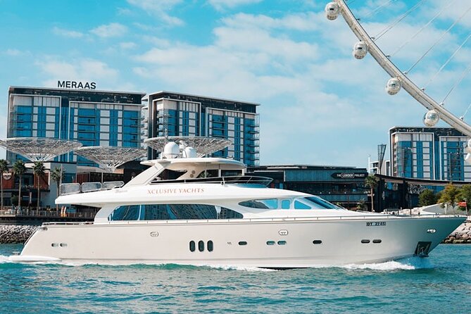 Dubai Harbour Luxury Yacht Tour with BBQ & Drinks - Dubai Harbour yacht BBQ: the fast way to see icons