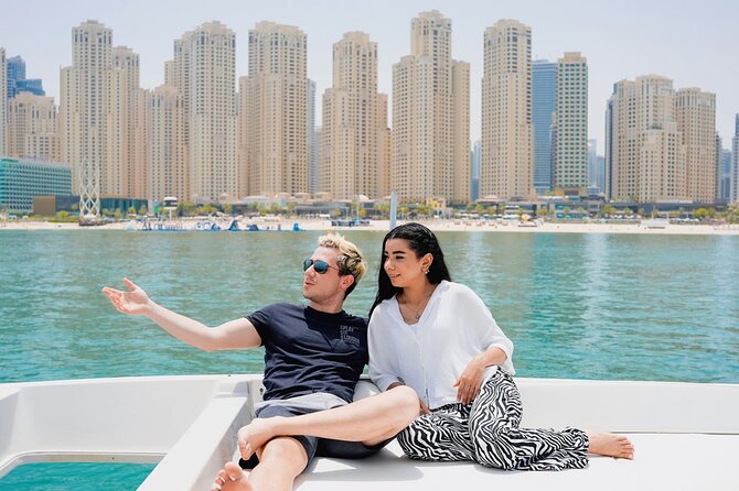 Dubai Harbour Luxury Yacht Tour with BBQ & Drinks - The sailing route: Dubai Marina to Bluewaters Island in one smooth ride