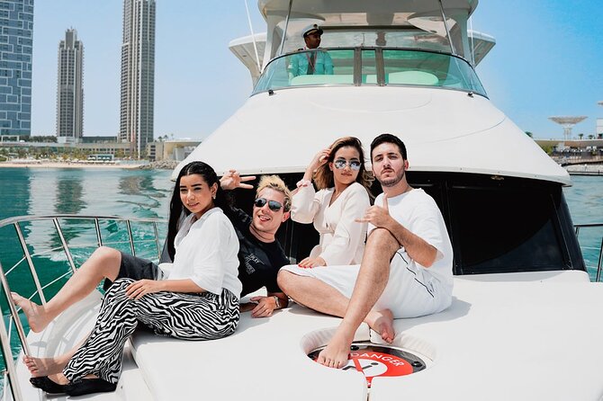 Dubai Harbour Luxury Yacht Tour with BBQ & Drinks - Palm Jumeirah close-up: the photos happen without trying too hard
