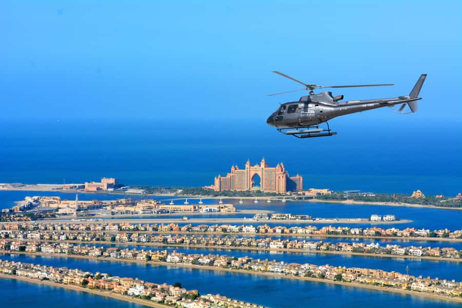 Dubai: Helicopter Ride, Desert Safari, Camels & Refreshments - Pickup, AC Tent Tea, and the Real Start of the Day