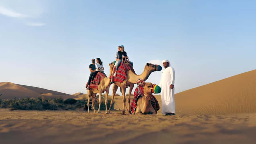 Dubai: Heritage Camel Desert Safari with Traditional Dinner - From Hotel Pickup to Desert Calm: When the Safari Starts