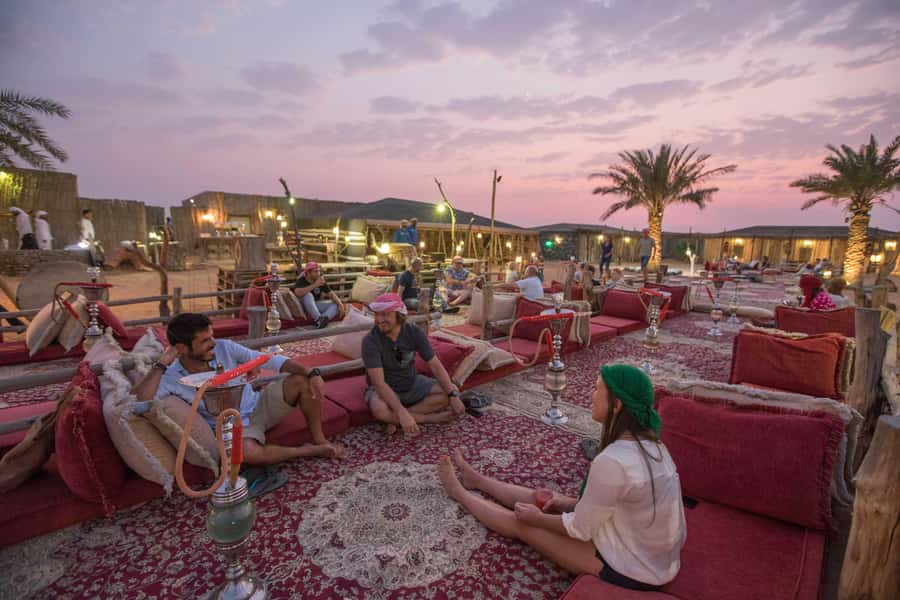 Dubai: Heritage Camel Desert Safari with Traditional Dinner - The 4-Course Emirati Dinner Under Stars, Plus Shisha
