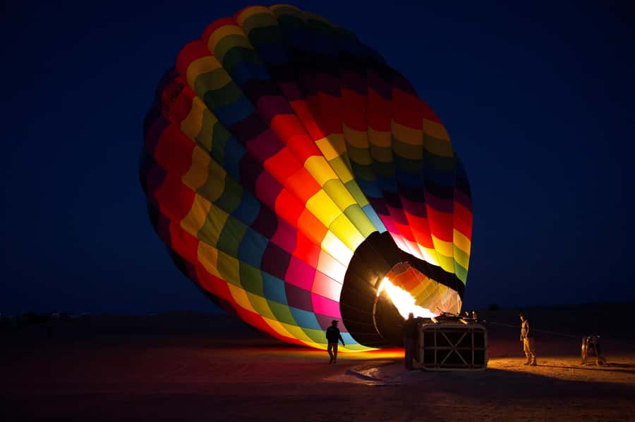 Dubai: Hot Air Balloon, Desert Safari, and Quad Biking Tour - The Hotel Pickup and SUV Ride Into Margham Desert