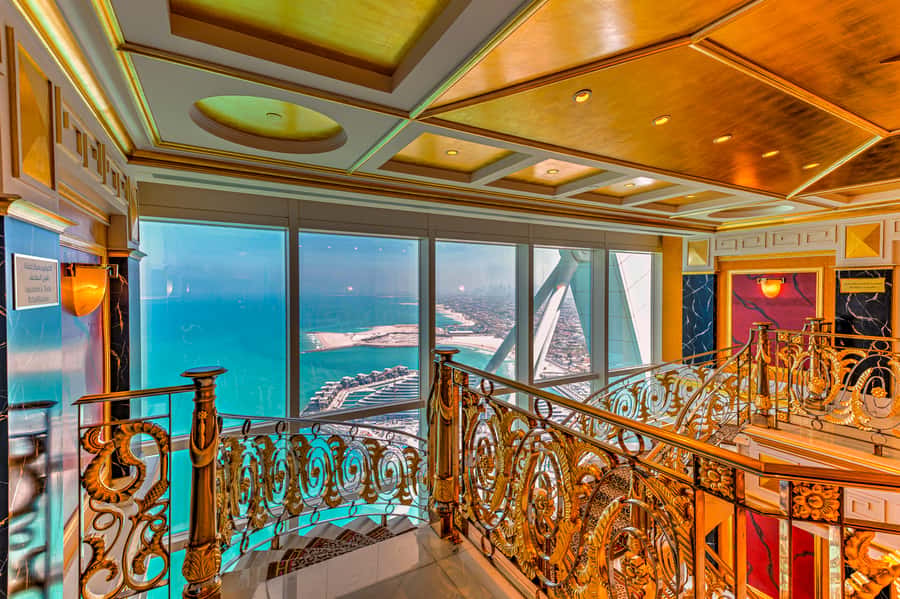 Dubai: Inside Burj Al Arab Guided Tour with Optional Extras - 25th Floor Views: Palm Jumeirah, Marina, and the World Islands