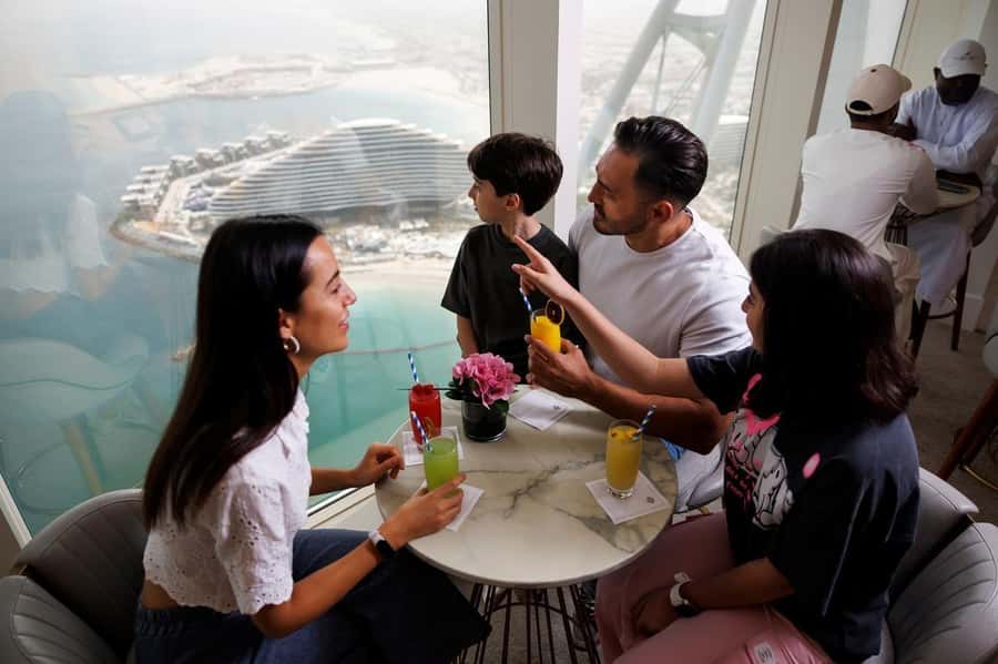 Dubai: Inside Burj Al Arab Guided Tour with Optional Extras - UMA Sunset Lounge: Cocktail Time With a Big View