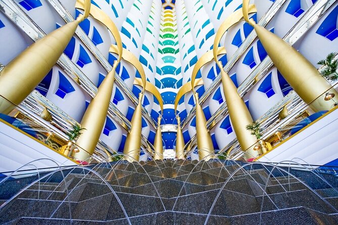 Dubai Inside Burj Al Arab Tour Including Food and Transfer Option - UMA Lounge food and drink options, and what each one means