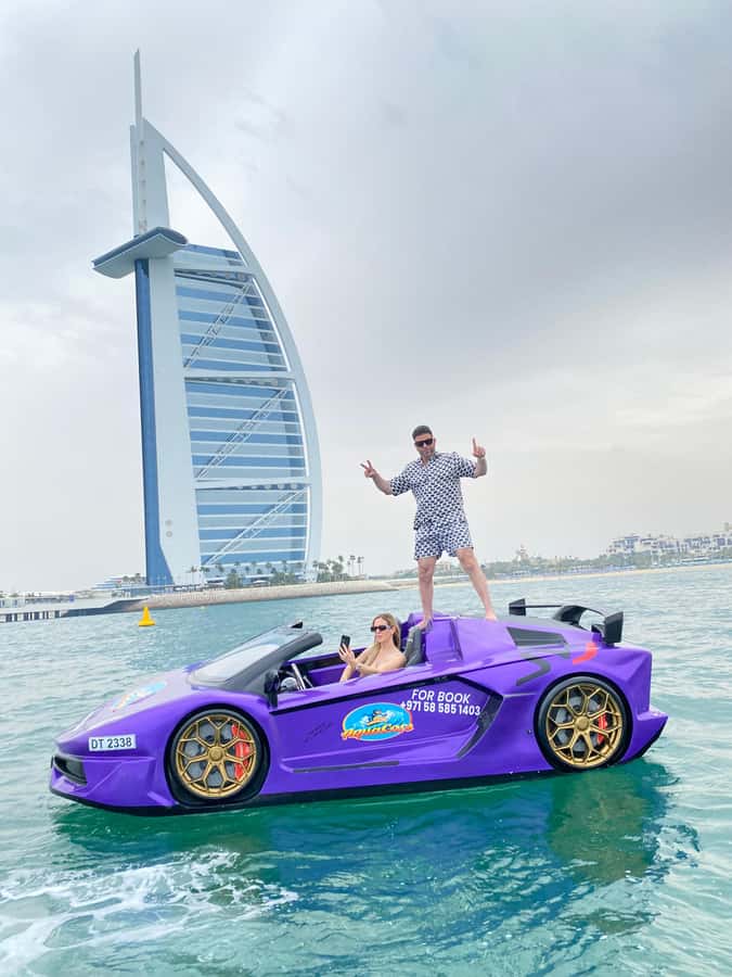 Dubai: Jet car at Burj Al Arab with photos and videos - Key highlights