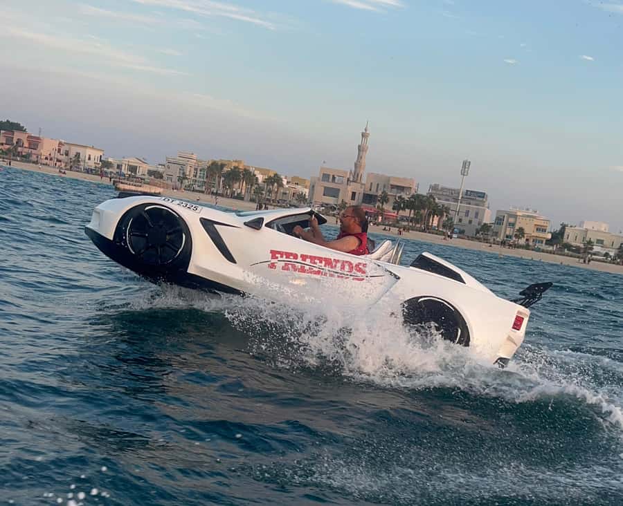 Dubai: Jet Car to Burj Al Arab with Breakfast and Soft drink - How the ride moves you through Dubai’s best-known sea views