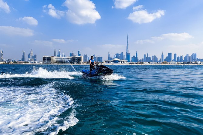 Dubai: Jet ski Adventure Rides Burj Al Arab, Burj Khalifa & Atlantis - Palm Jumeirah and Atlantis: the photo stops you’ll be glad you did