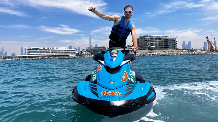 Dubai Jet Ski: Burj Khalifa, Burj Al Arab, Pics & Ice Cream! - Umm Suqeim Marina Start, and Why It Sets the Tone