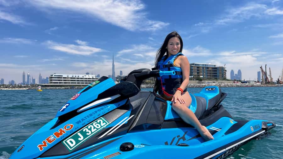 Dubai Jet Ski: Burj Khalifa, Burj Al Arab, Pics & Ice Cream! - The Route That Gives You Burj Al Arab, Jumeirah Beach, and Speed