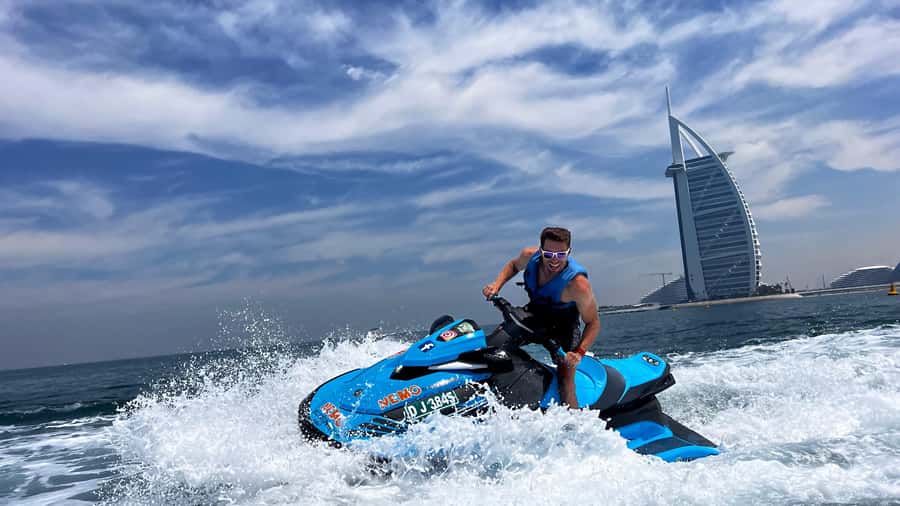 Dubai Jet Ski: Burj Khalifa, Burj Al Arab, Pics & Ice Cream! - Safety Briefing First, So You Can Focus on the Fun