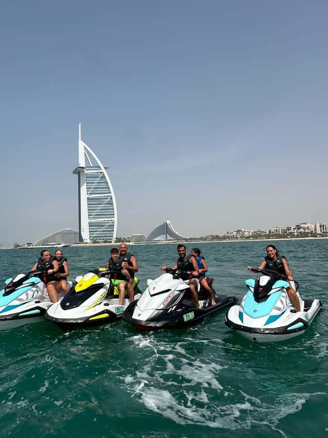 Dubai Jet Ski & Chill? More Like Jet Ski & Thrill! + Coffee - Jet Ski Thrills off Jumeirah: Yamaha 1050cc Power Meets Icon Views