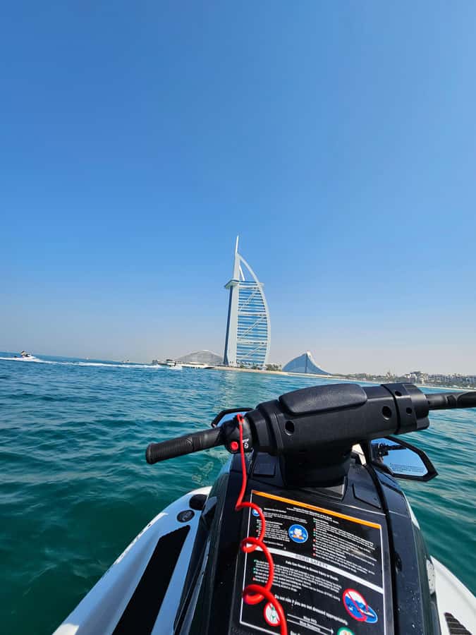 Dubai: Jet Ski to Burj Al Arab included Photos and Videos - Yamaha Jet Ski Setup And The Two-Rider Sharing Plan