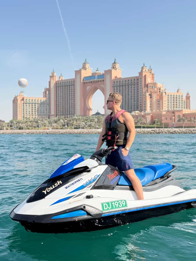 Dubai: Jet Ski Tour of Burj Al Arab & Atlantis the Palm - Safety First, Then It’s Full Speed Fun (With a Captain Leading)