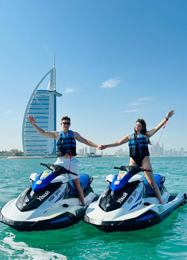 Dubai: Jet Ski Tour of Burj Al Arab with Photos - Getting to P&O Marina and spotting the right shop