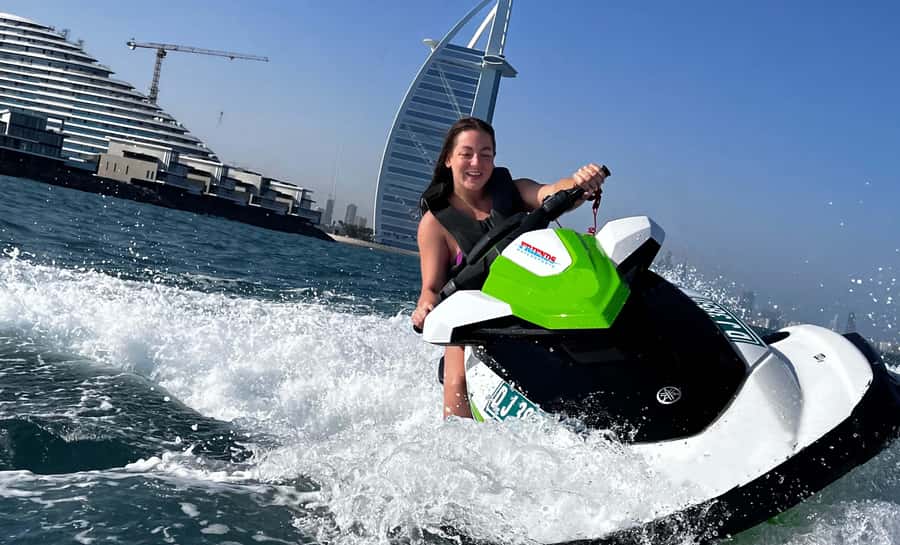 Dubai: Jet Ski Tour to Burj Al Arab and Atlantis - Burj Al Arab by jet ski, the icon shot you cannot fake