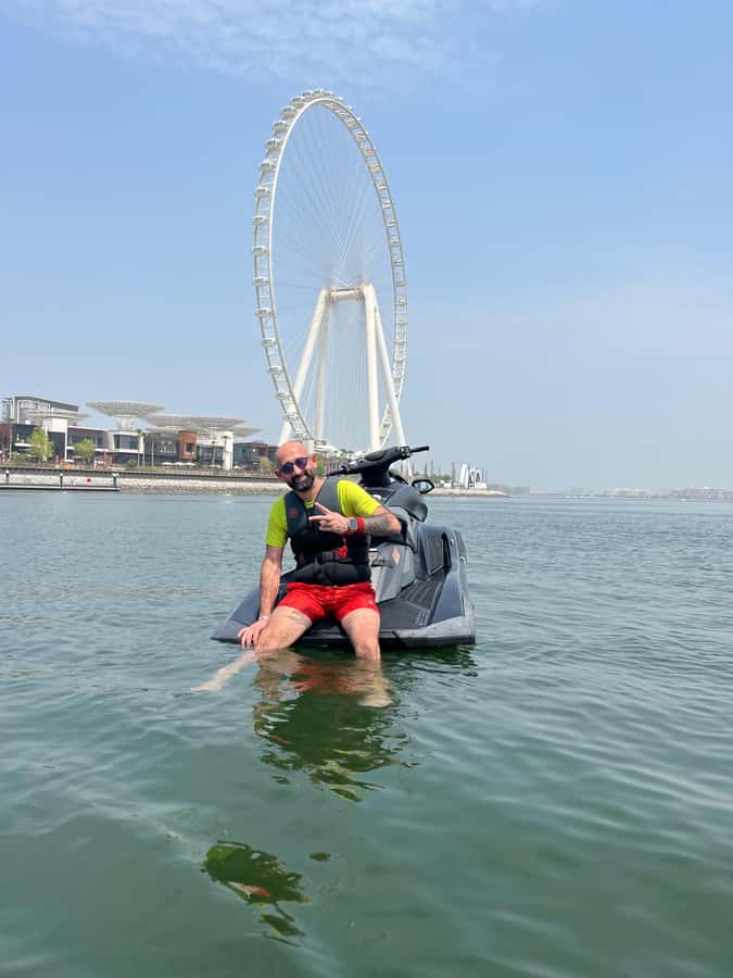 Dubai: Jet Ski Tour To Dubai marina, JBR - Burj Al Arab photo stop and swim: the moment that makes the tour click