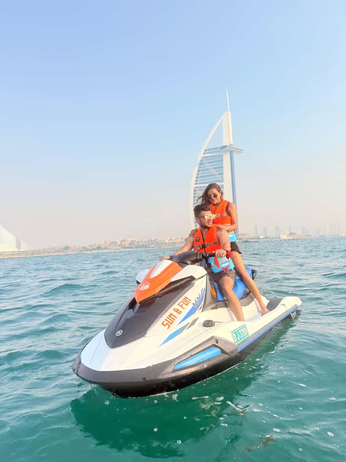 Dubai jet ski: visit the Burj al Arab and Atlantis with photos and videos - Safety and riding pace, especially if it’s your first time