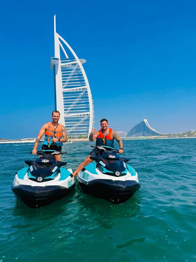 Dubai jet ski: visit the Burj al Arab and Atlantis with photos and videos - Price and value: $54 per group up to 2