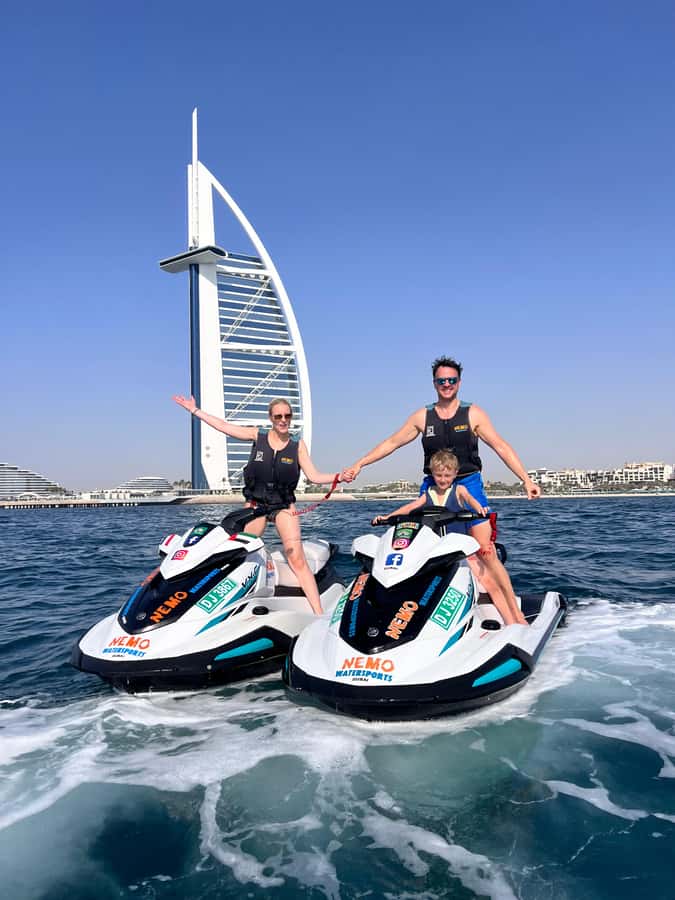 Dubai: Jetski to Burj Arab-Atlantis w Pic, Video & Icecream - Price and value: $33 per group up to 2, and why it can make sense