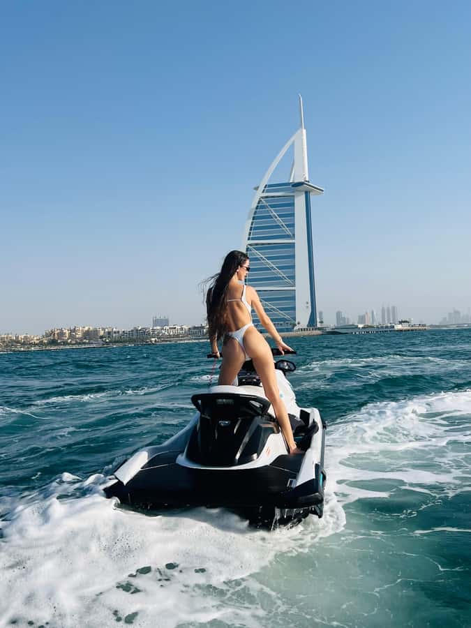 Dubai: Jetski to Burj Arab-Atlantis w Pic, Video & Icecream - Safety and age rules you should not skip