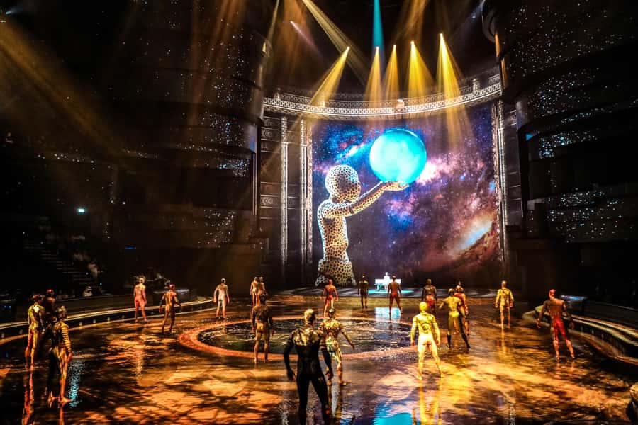 Dubai: La Perle by Dragone Show Tickets - Timing, ticket pickup, and what kids must bring