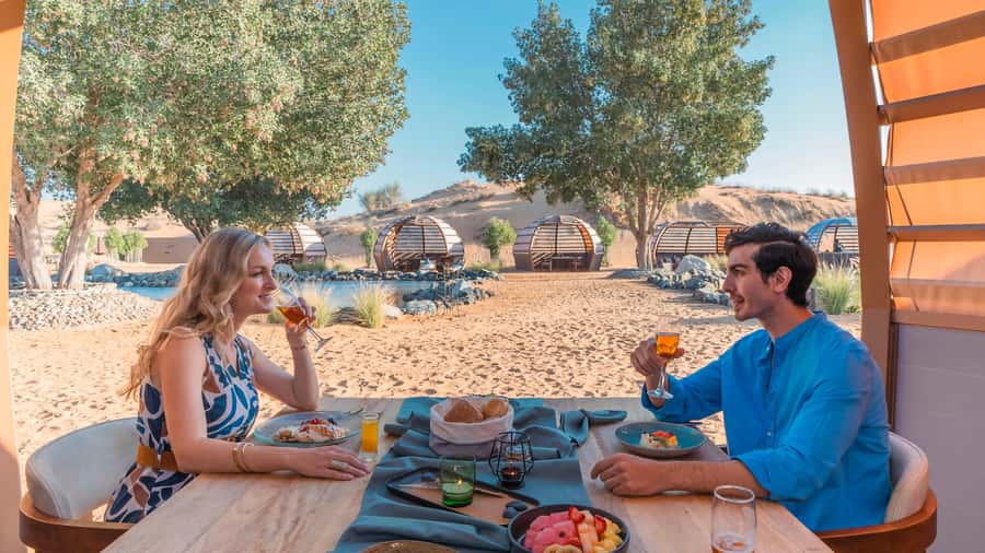 Dubai: Luxury Balloon Flight with Michelin-Curated Breakfast - The Land Rover Defender run to the takeoff site