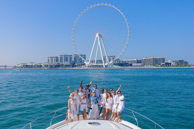 Dubai Luxury Yacht Tour with Live BBQ & Drinks - Burj Al Arab: the gold-standard luxury icon, shot from the water