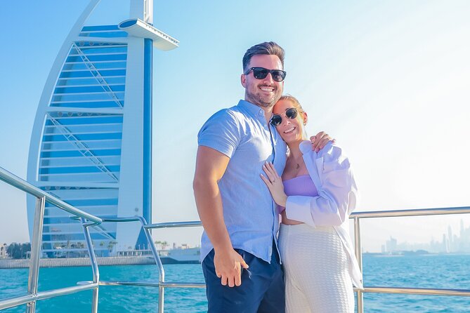 Dubai Luxury Yacht Tour with Live BBQ & Drinks - Atlantis on the extended route: when the list of icons gets longer