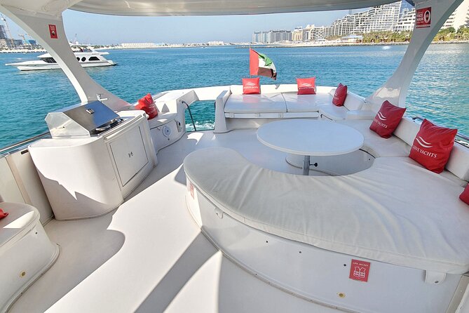 Dubai Marina 1hr Yacht tour with Drinks - JBR from the water: why the long waterfront feels so different