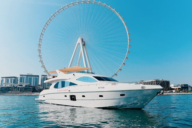 Dubai Marina 1hr Yacht tour with Drinks - Meeting at Xclusive Yachts and the on-board rules that matter