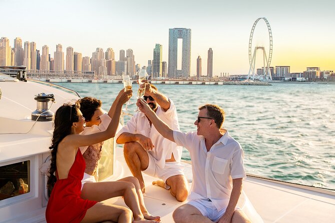 Dubai Marina 2 Hour Sunset Yacht Tour with Alcoholic Drinks - Dubai Harbour Check-In: Where the Trip Starts
