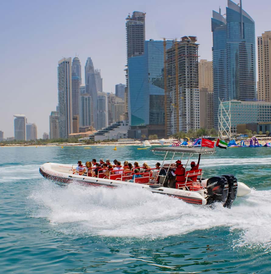 Dubai: Marina, Atlantis, Palm & Burj Al Arab Speedboat Tour - Burj Al Arab by Speedboat, Not from a Hotel Lobby