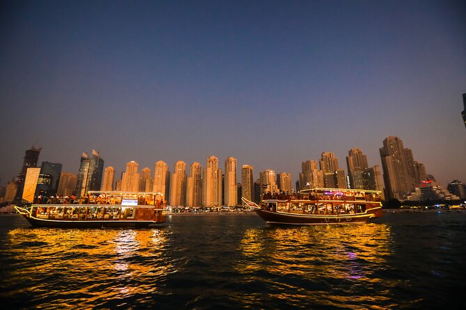 Dubai Marina Dhow Cruise Including Pick Up & DROP OFF SHARING - What the onboard entertainment feels like on the dhow