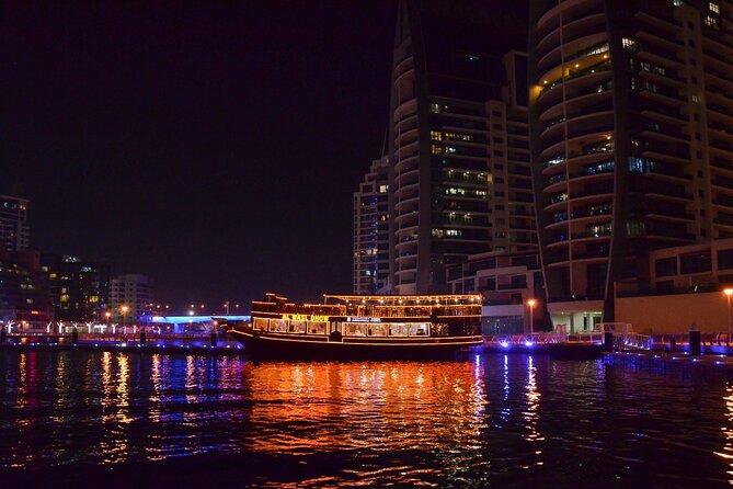 Dubai Marina Dhow Cruise Including Pick Up & DROP OFF SHARING - Boarding, pickup timing, and why traffic can change your night
